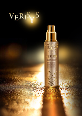 生物科技与化妆品海报设计的静修融合 专业与技术的美学对话